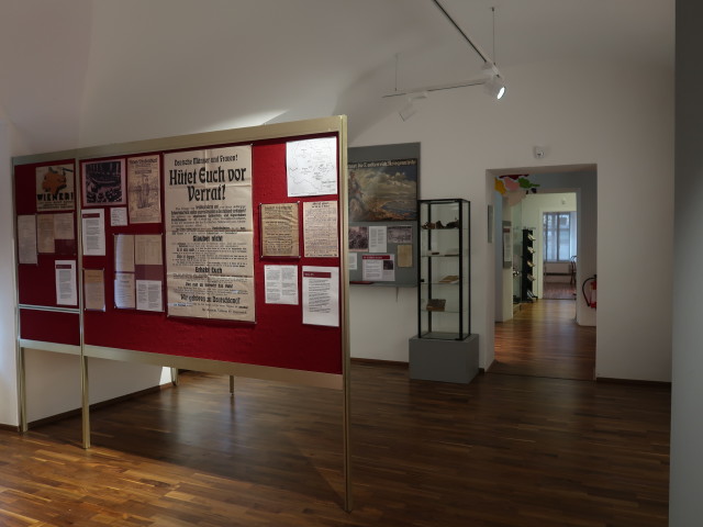 Sonderausstellung 'Umbrüche 1918/19 in der Region um Retz'