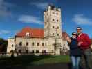 Sabine und ich im Schlosspark