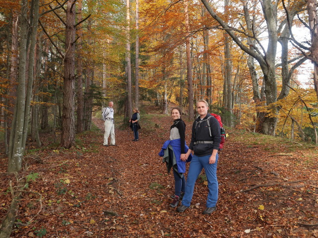 Erich, Renate, Anna und Maximilian zwischen Kalksöd und Hochgraser