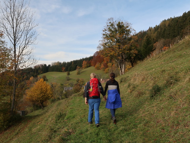 Maximilian und Anna zwischen Kalksöd und Hochgraser