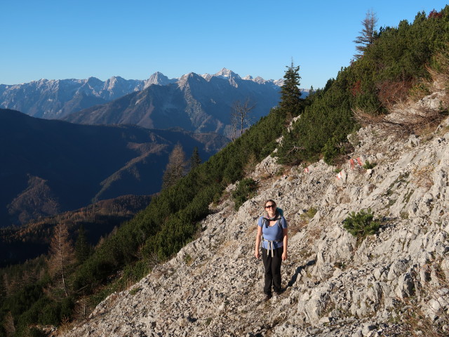 Sabine zwischen Gamskogel und Rohrauer Gr&ouml;&szlig;tenberg (8. Nov.)