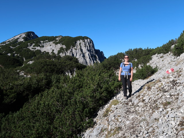 Sabine zwischen Rottalsattel und Schneeberg (8. Nov.)