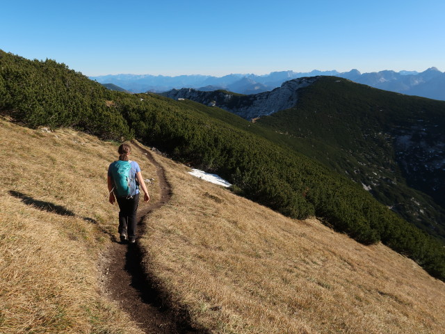 Sabine zwischen Hohem Nock und Merkensteinbr&uuml;ndl (8. Nov.)