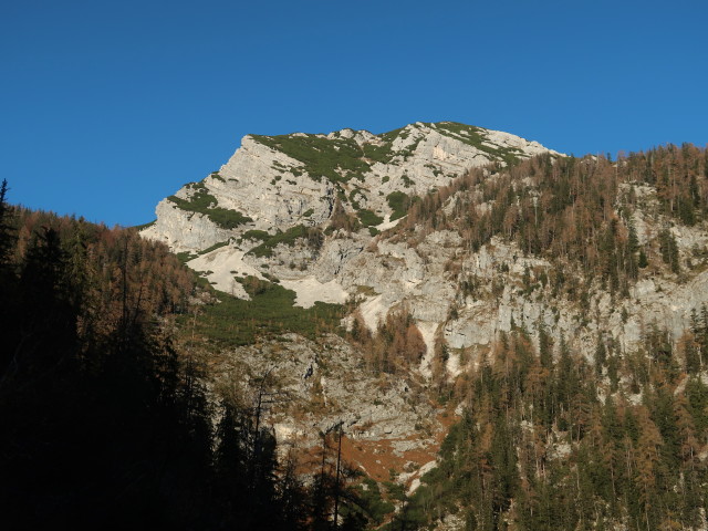 Gamsplan vom Budergrabensteig aus (8. Nov.)