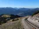 Schafbergbahn zwischen Schafbergalpe und Schafbergspitze