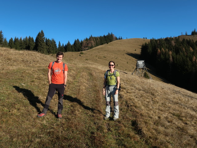 Christian und Carmen zwischen Feichtingsh&ouml;he und Eibelkogel