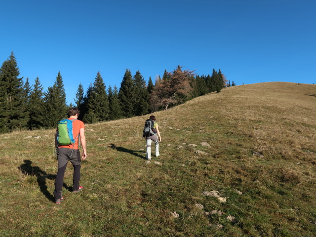 Christian und Carmen zwischen Feichtingsh&ouml;he und Eibelkogel