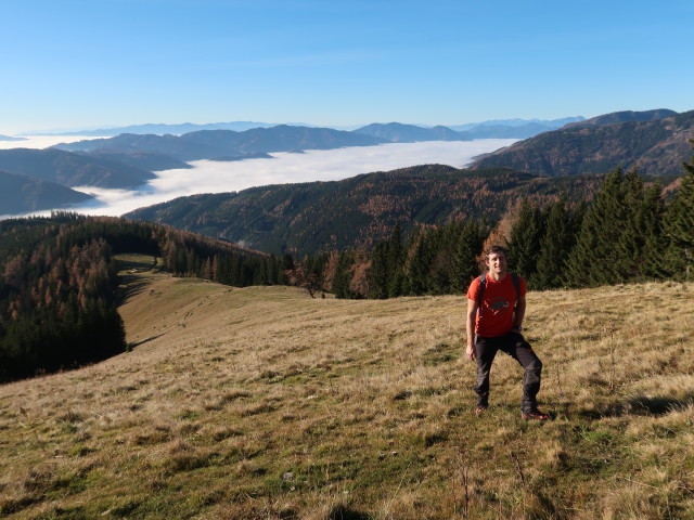 Christian zwischen Feichtingshöhe und Eibelkogel