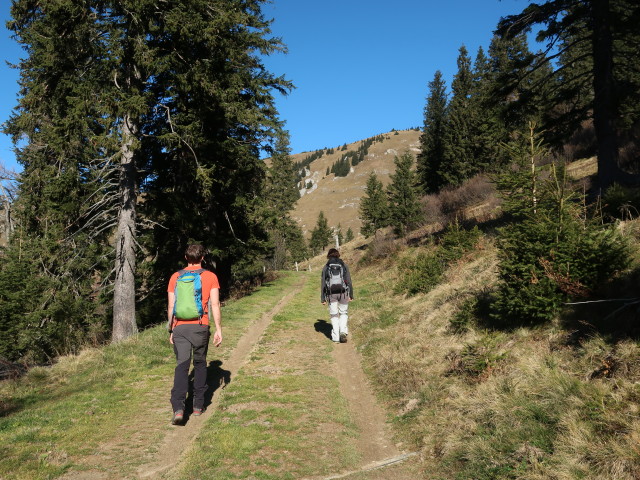 Christian und Carmen zwischen Rauschalm und Rauschkogel