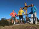 Ich, Christian und Carmen am Eibelkogel, 1.487 m