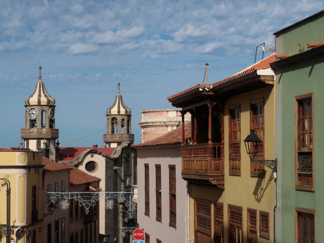Calle Tom&aacute;s P&eacute;rez in La Orotava (23. Nov.)