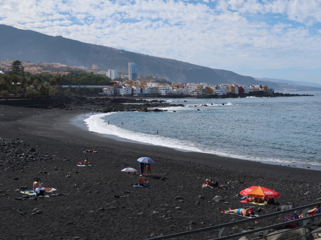 Playa del Castillo in Puerto de la Cruz (23. Nov.)