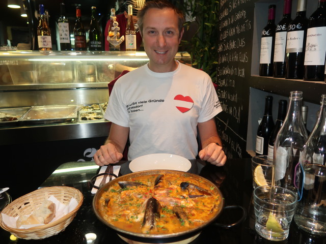 Ich in der Marisquer&iacute;a Isleno Delgado (24. Nov.)