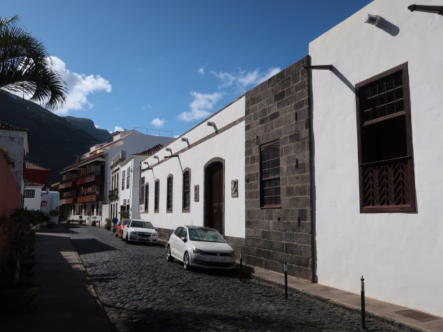 Calle Esteban de Ponte in Garachico (25. Nov.)