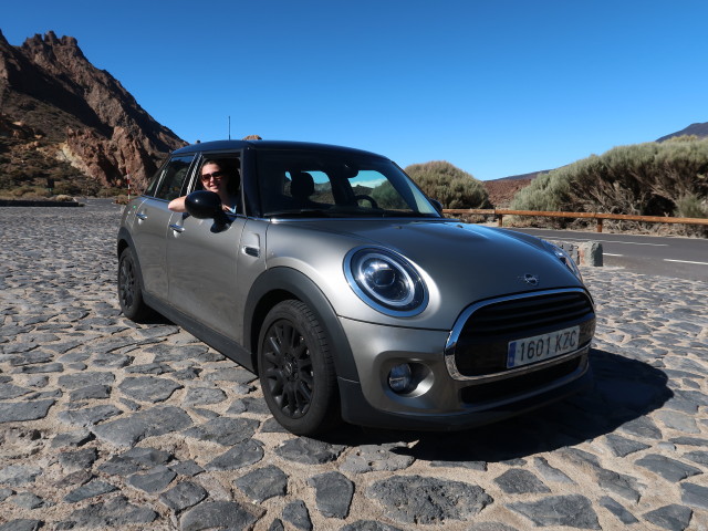 Sabine im Parque Nacional del Teide (27. Nov.)