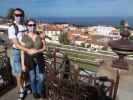 Ich und Sabine in den Jardines del Marquesado de la Quinta Roja in La Orotava (23. Nov.)