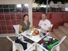 Sabine und ich im Restaurante el Camino in Puerto de la Cruz (23. Nov.)