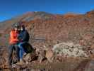 Ich und Sabine im Parque Nacional del Teide (27. Nov.)