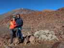 Ich und Sabine im Parque Nacional del Teide (27. Nov.)