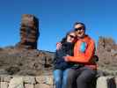 Sabine und ich bei den Roques de García im Parque Nacional del Teide (27. Nov.)