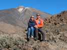 Sabine und ich bei den Roques de García im Parque Nacional del Teide (27. Nov.)