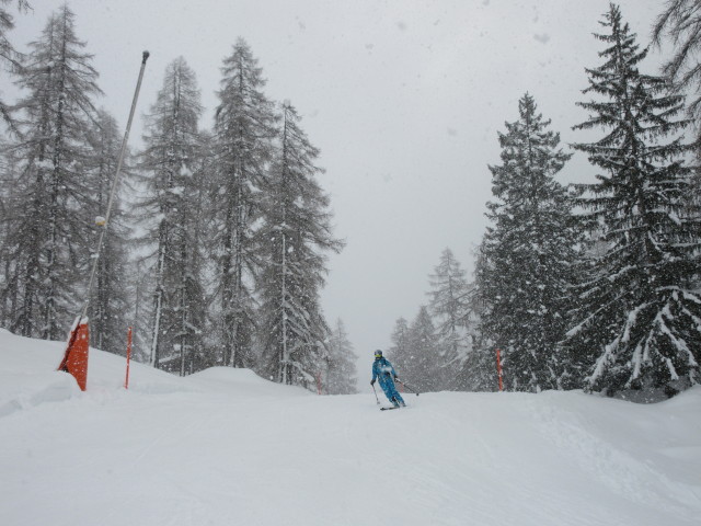 Marisa auf der Piste 'Proschieri/Churwalden' (13. Dez.)