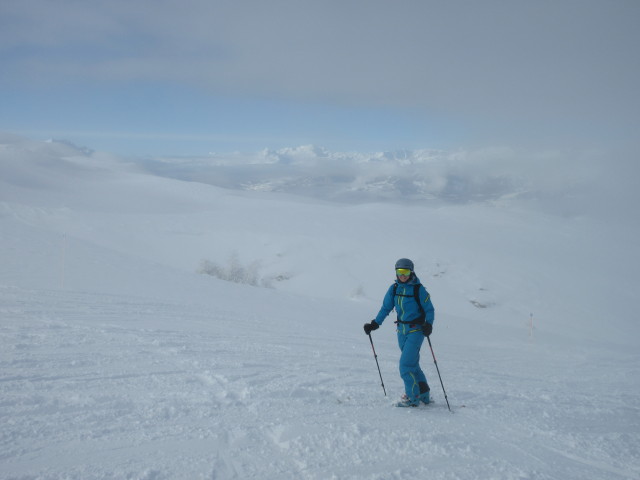 Marisa auf der Piste 'Grünbühl' (13. Dez.)