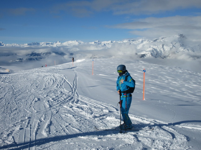 Marisa auf der Piste 'Grünbühl' (13. Dez.)