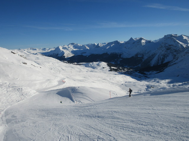 Ronald auf der Piste 'Hörnli Traverse' (14. Dez.)