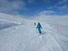 Ronald und Marisa auf der Piste 'Grünbühl' (13. Dez.)