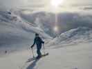 Marisa auf der Piste 'Urdenfürggli' (13. Dez.)