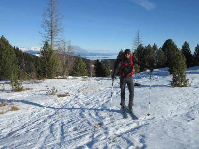 Stephan zwischen Kleinem Winterleitensee und Großem Winterleitensee