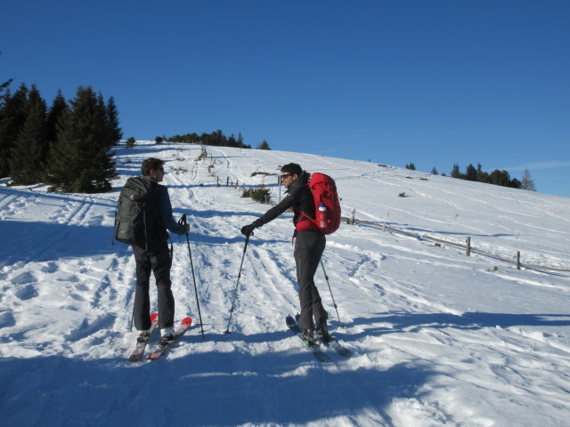 Ronald und Stephan zwischen Schmelz und Hoher Ranach