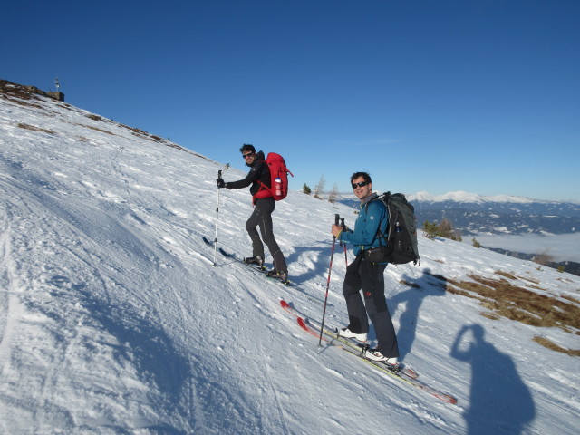 Stephan und Ronald zwischen Schmelz und Hoher Ranach