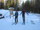 Ronald und Stephan zwischen Schmelz und Kleinem Winterleitensee