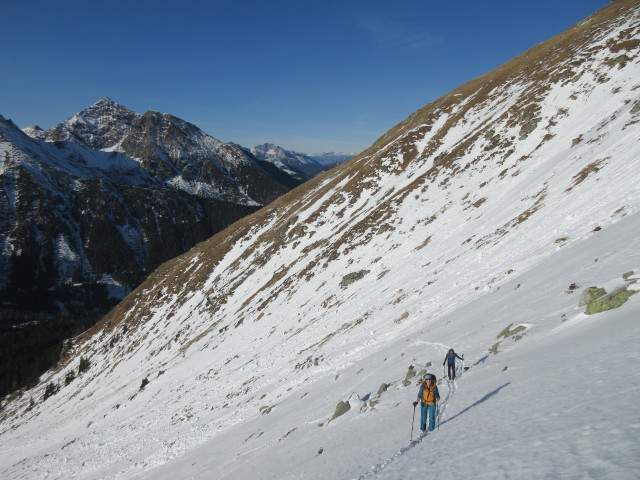 Romana und Stefan zwischen Kettentalalm und Kettentalkogel