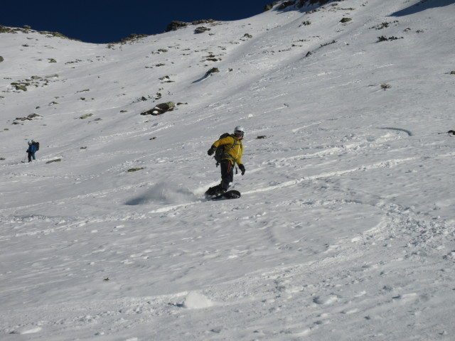 Stefan, Romana und Christian zwischen Kettentalkogel und Kettentalalm