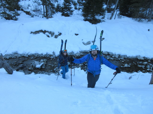 Romana und Stefan beim Triebenbach