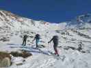 Christian, Romana und Stefan zwischen Kettentalalm und Kettentalkogel