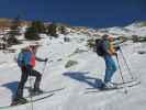 Stefan und Romana zwischen Kettentalalm und Kettentalkogel