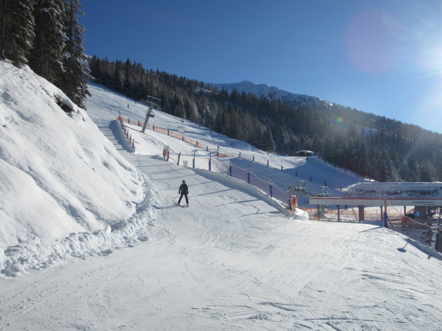 Ronald bei der Talstation der 6er-SB Gipfelbahn 'Skyliner', 1.700 m