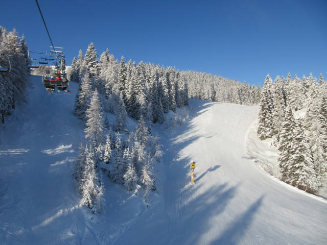 Tröglabfahrt von der Tröglbahn aus