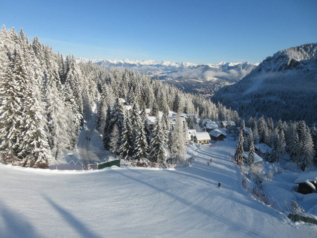 Tröglabfahrt von der Tröglbahn aus