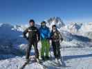 Ich, Thomas und Birgit bei der Bergstation der Sonnleitnbahn