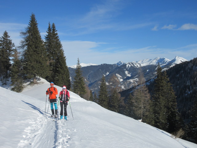 Georg und Sarah auf der Tofernalm