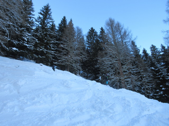 Sarah und Georg zwischen Tofernalm und Oberharbachalm