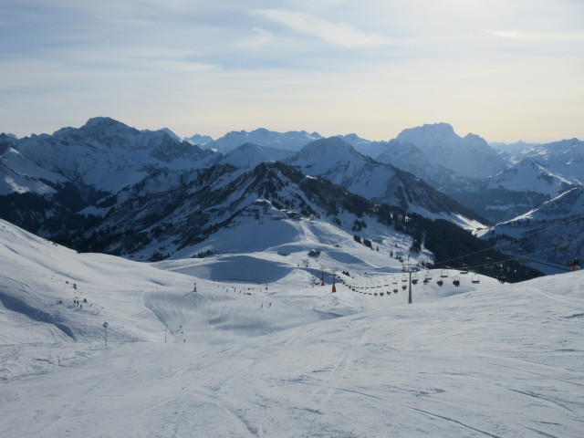 Abfahrt Mittagsspitze