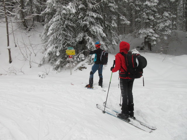 Georg und Sarah zwischen Lämmerbach und Genneralm