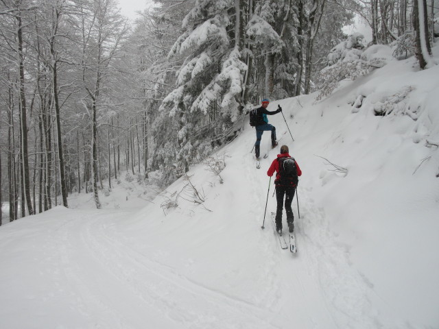 Georg und Sarah zwischen Lämmerbach und Genneralm