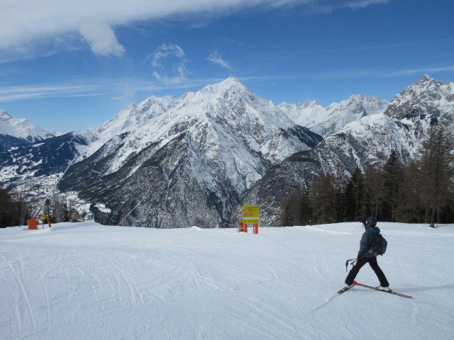 Ronald auf der Rifenalpiste